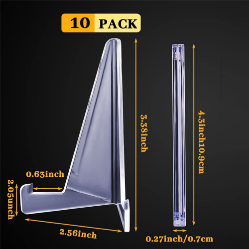 30Pcs 35PT-360PT Card Sleeves Display Acrylic Stands for Card Display 1