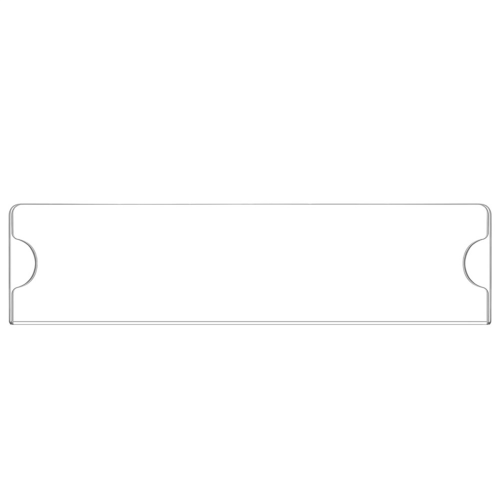 Acrylic Name Plate Holder Premium, 2X8 Inch 1