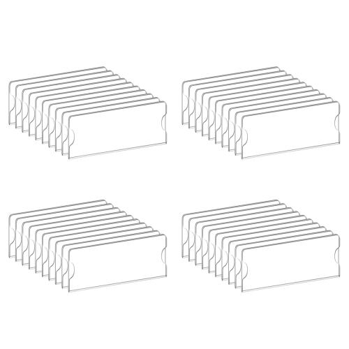 Acrylic Name Plate Holder Premium, 2X8 Inch