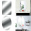 Mirror Wall Sticker Rectangle Self Adhesive Films Mirror Foil 2