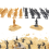 1:72 200/Set Plastic Ancient Figures Toy Gold 4
