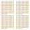 1:72 200/Set Plastic Ancient Figures Toy Gold 1