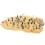 1:72 200/Set Plastic Ancient Figures Toy Gold 6