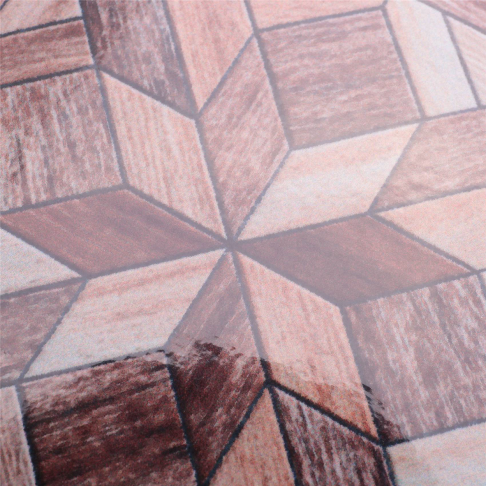 20Pcs Wood Tile Sticker Self Adhesive Art Diagonal 3D Floor Sticker 4712582749814