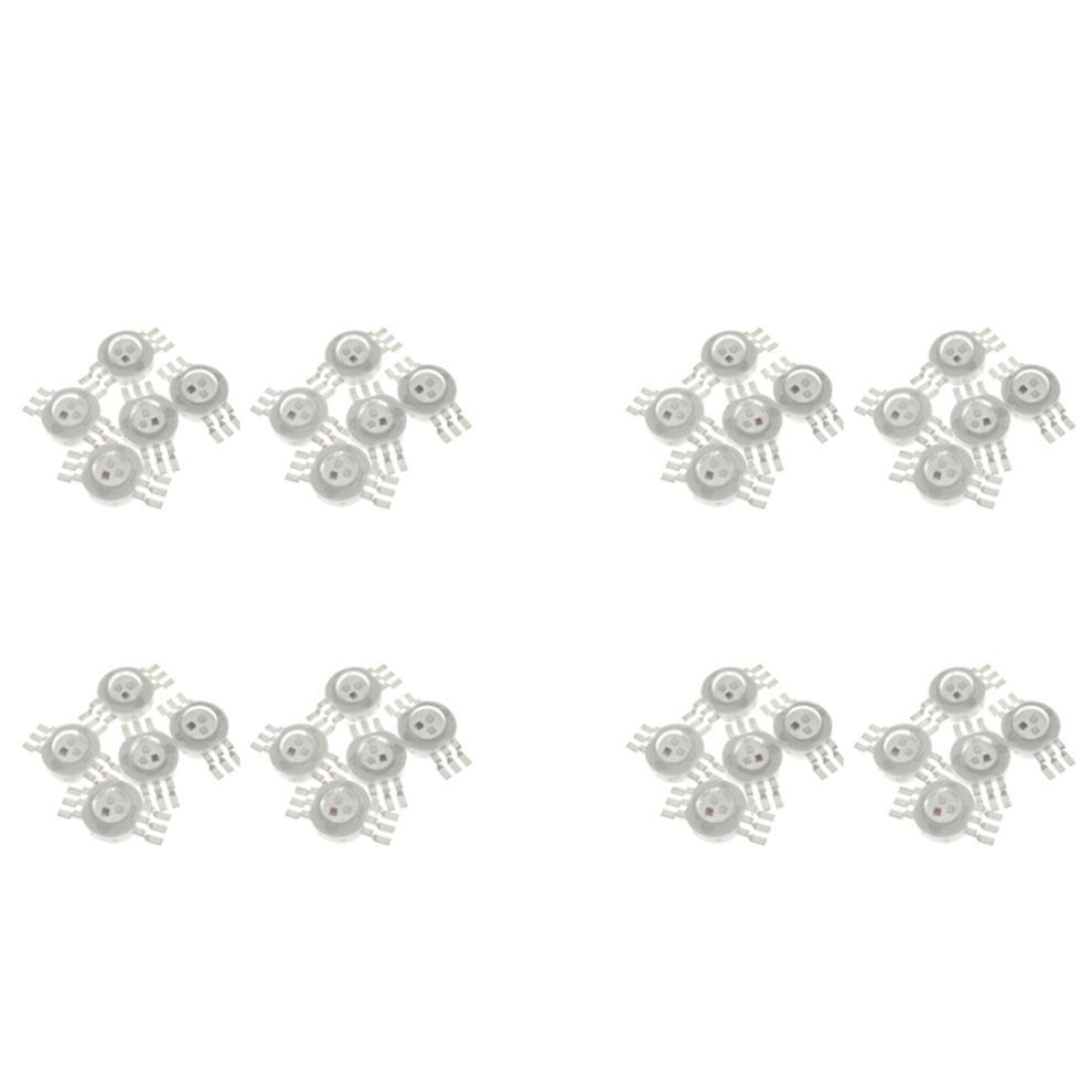 10Pcs 3X3W High Power RGB Red Green Blue LED Light Lamp Bulbs-image-OPC-PJ8ZK6D-NEW