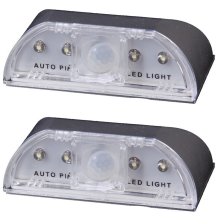 Auto PIR Infrared Wireless Door Keyhole Motion Sensor Light Lamp