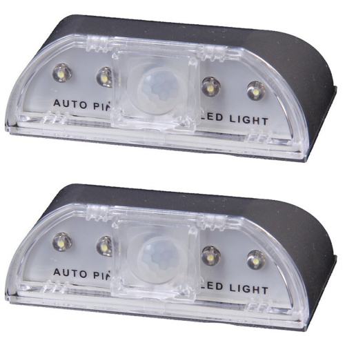 Auto PIR Infrared Wireless Door Keyhole Motion Sensor Light Lamp