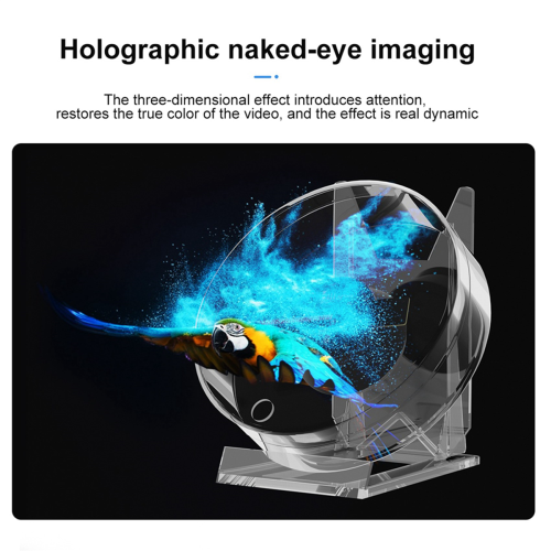 3D Fan Hologram Projector LED Sign Display Support Images and Video 2
