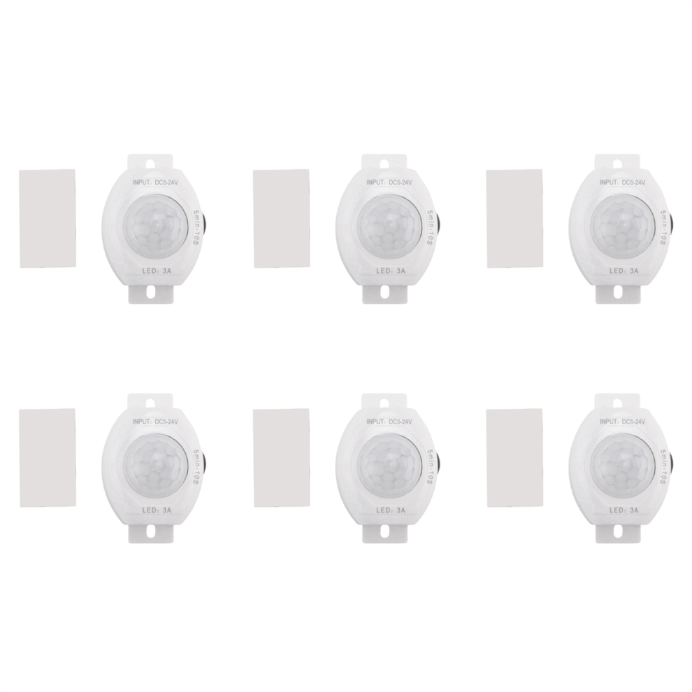 Pir Infrared Motion Sensor Detector Dc5-24V Auto On Off Timer Switch 4712582759073