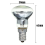 Lava Lamp E14 R39 30W Spotlight Reflector Spot Light Bulbs 3Pcs 4