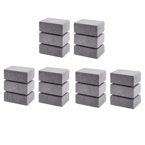 18Pcs BBQ Grill Clean Brick Barbecue Cleaning Stone Kitchen BBQ Tools