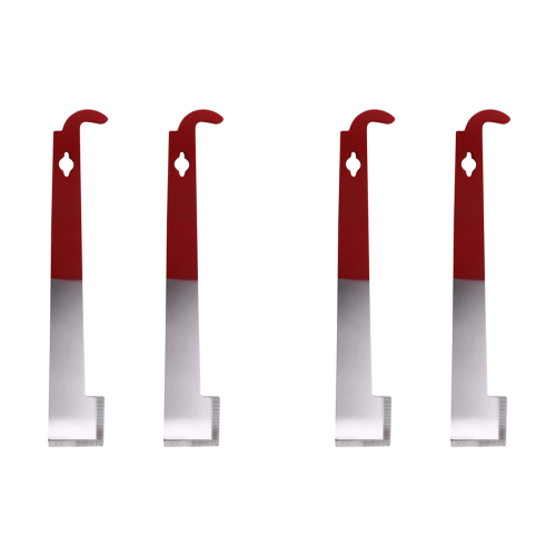 2 Pack Stainless Steel J Hook Bee Frame Lifter And Scraper Equipment