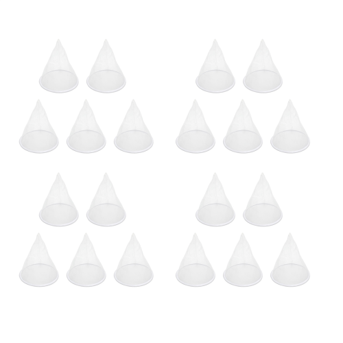 5PCS Beekeeping Equipment Bee Honey Filter Nylon Cone-Shape Screener