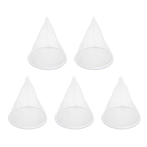 5PCS Beekeeping Equipment Bee Honey Filter Nylon Cone-Shape Screener 1
