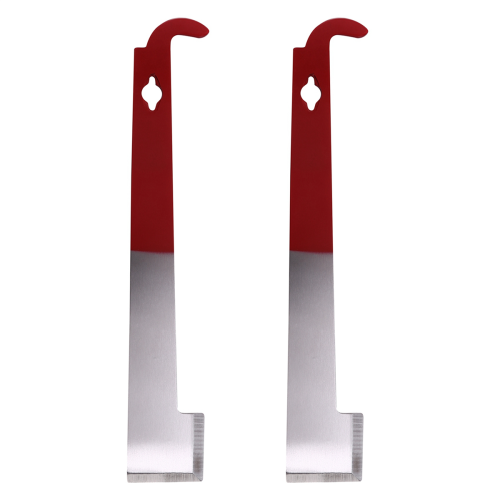 2 Pack Stainless Steel J Hook Bee Frame Lifter And Scraper Equipment 1