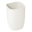 Bathroom Trash Bin Small Office Can Plastic Waste Paper Bin White 2