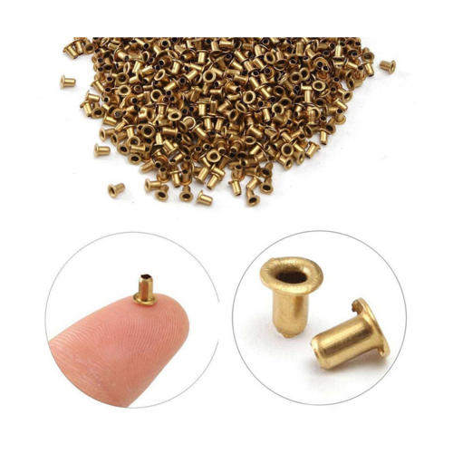 1000Pcs copper Beekeeping Eyelets For Frames Bee Hive Copper Caps 2