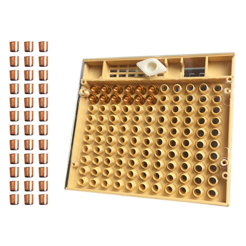 Beekeeping Tools Equipment Set Queen 110pcs Plastic Bee Cell Cups 2