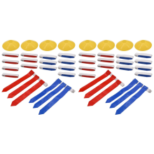 Flag Football Set,14 Player Flag Football Belts and Flags Set, Belt