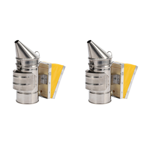 Stainless Steel Bee House Smoker Hive Equipment Beekeeper Tools