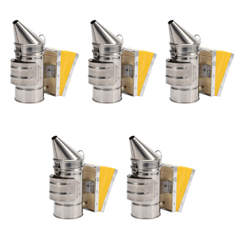 Stainless Steel Bee House Smoker Hive Equipment Beekeeper Tools 1