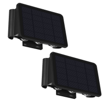 Solar Wall Light Outdoor Lighting Lamp for Courtyard Garden 5 Light