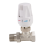 5X 3/4Inch Brass Thermostatic Radiator Valve Straight Type DN20 3