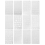 12 Pcs Alphabet Stencils Reusable Letter Painting Stencils Plastic 2