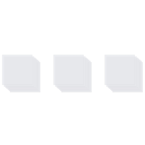 30Pcs 7Mil Blank Stencil Sheets, 12 x 12 Inch Mylar Template Stencil