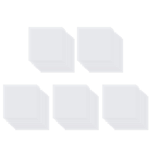 50Pcs 7Mil Blank Stencil Sheets, 12 x 12 Inch Mylar Template Stencil
