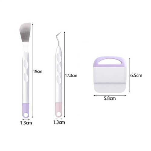 6Pcs Weeding Tool for Vinyl with Hook Weeder, Piecing Tool Vinyl 1