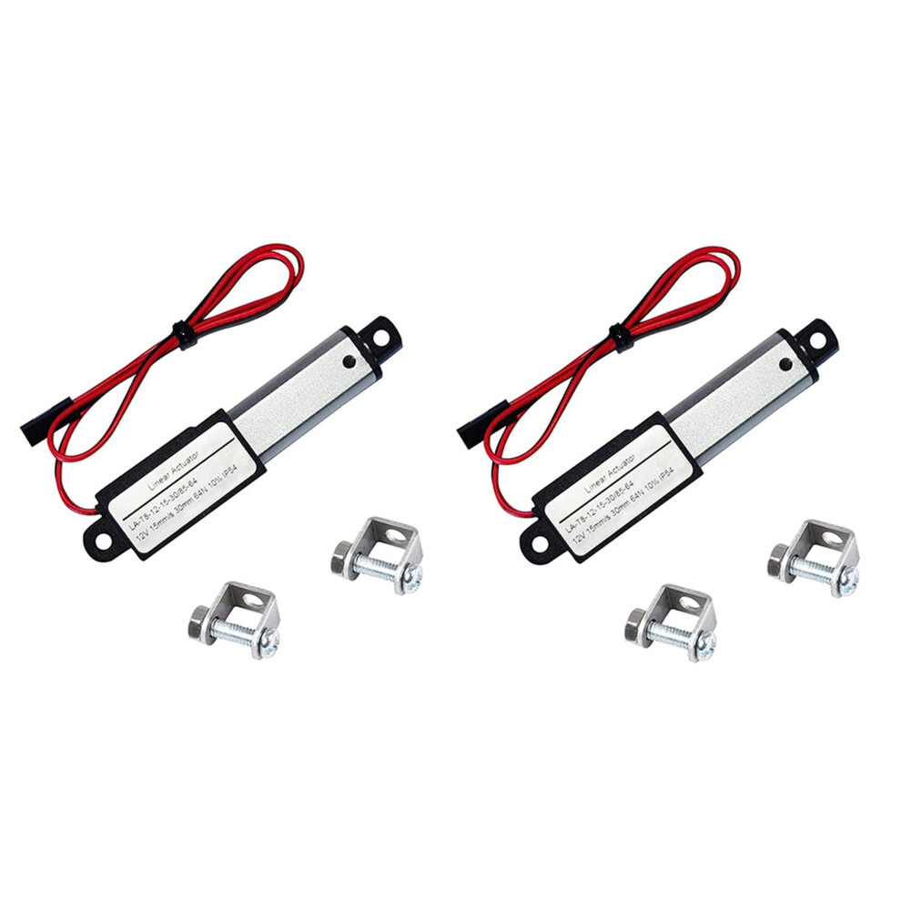 Electric Mini Linear Actuator - 1.2Inch Stroke,64N/14.4Lb 4711515507309