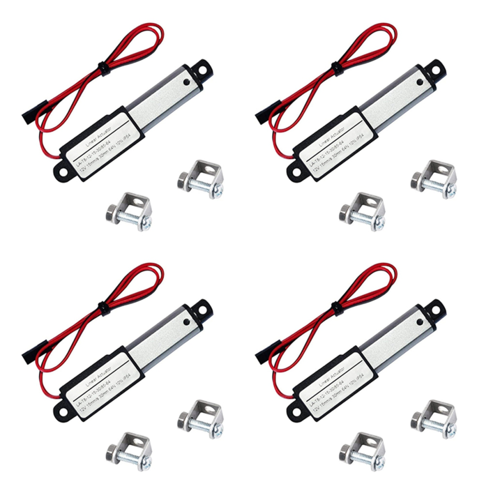 Electric Mini Linear Actuator - 1.2Inch Stroke,64N/14.4Lb 4711515507286