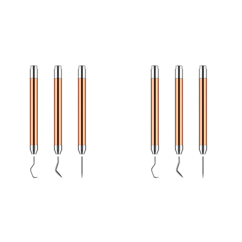 3Pcs Weeding Tools for Vinyl with LED Light Set Pin Pen Weeding Tool