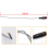 2PCS Flexible Magnetic Pickup Tool, Bendable Magnetic Pickup 2LB 5