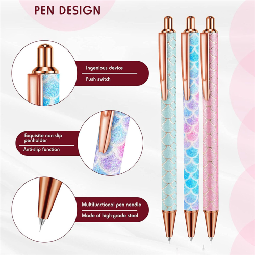 3 Pieces Air Release Weeding Pen Vinyl Installation Pen () 2