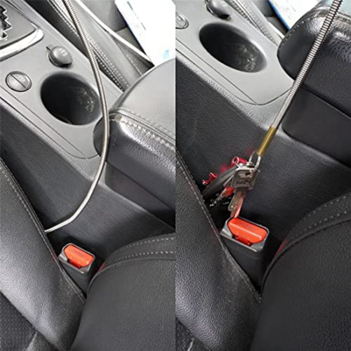 2PCS Flexible Magnetic Pickup Tool, Bendable Magnetic Pickup 2LB 2