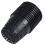 10pcs 3 inch Mesh Pot Net Planting Basket Hydroponic Black 2