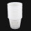 10pcs 3 inch Mesh Pot Net Planting Basket Hydroponic white 3