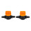 Mini Valve with 4/7Mm Hose Irrigation Water Flow Control 20Pcs 4