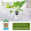 100 Pack Net Cups Slotted Mesh Wide Lip Filter Plant Net Pot Bucket 3