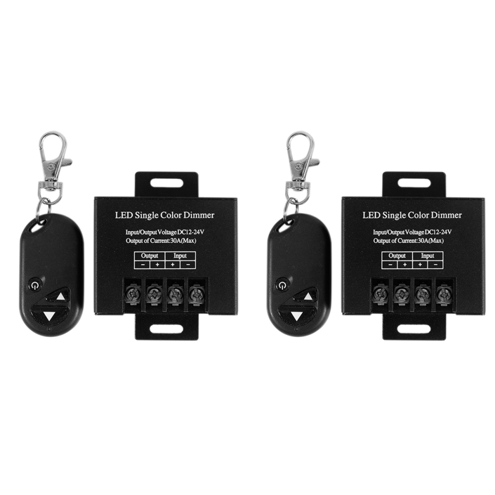 30A Single Channel Led Dimmer Controller With 3 Key Remote Control 4711515513294