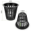 60 Pack 2 Inch Slotted Mesh Wide Lip Plant Net Basket for Hydroponics 4