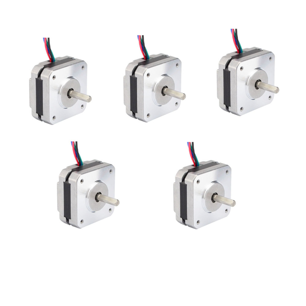 17Hs08-1004S 4-Lead Nema 17 Stepper Motor 20Mm 1A 13Ncm(18.4Oz.in) 4711515514505