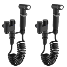 1-In-2-Out Dual Control Valve Mini Faucet Kit for Bidet and Shower-B