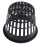 10pcs 3 inch Mesh Pot Net Planting Basket Hydroponic Black 6