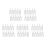 10Pcs 30Ml Plastic Squeezable Tip Applicator Bottle for Glue DIY 1