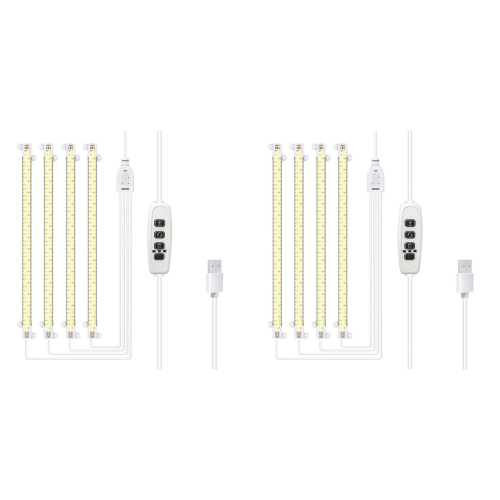 Grow Light Strips, for Indoor Plants with Auto On/Off 3/9/12H Timer