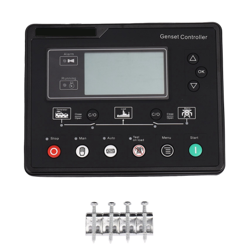 6120U AMF Generator Set Controller LCD Automatic Start Genset Ats 1