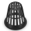 60 Pack 2 Inch Slotted Mesh Wide Lip Plant Net Basket for Hydroponics 3